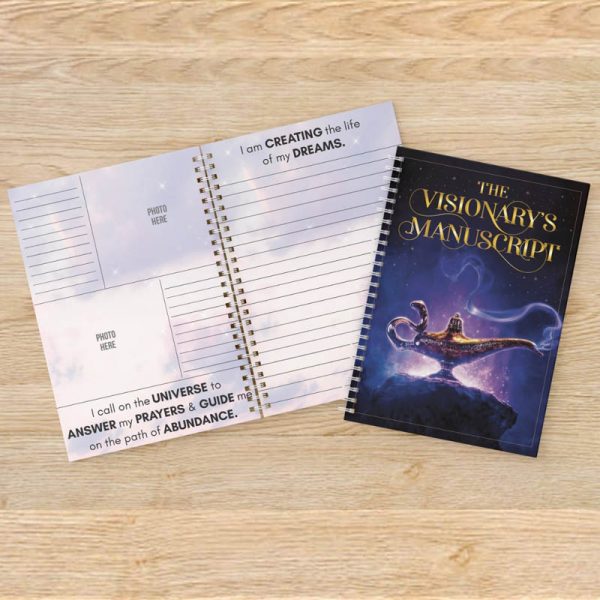 Visionary's Manuscript: Guided Vision Boarding Journal