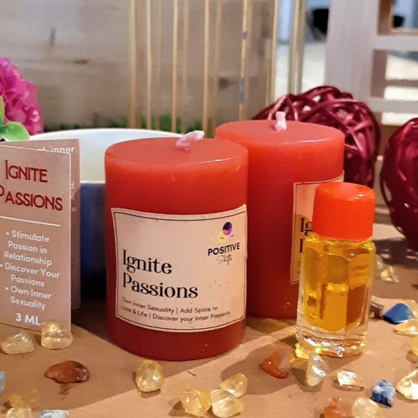 Ignite Passions Candle Healing Ritual